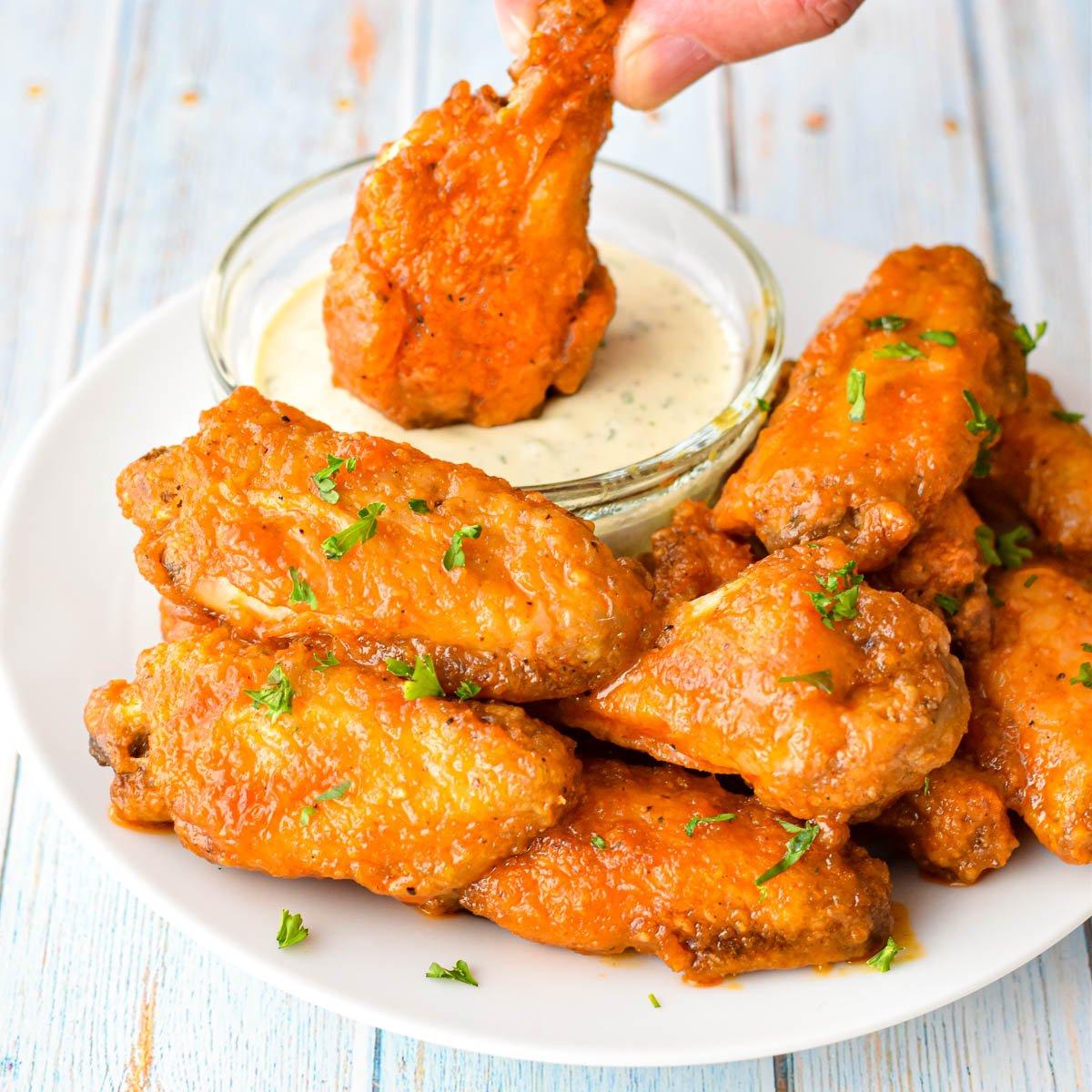 BUFFALO WINGS.