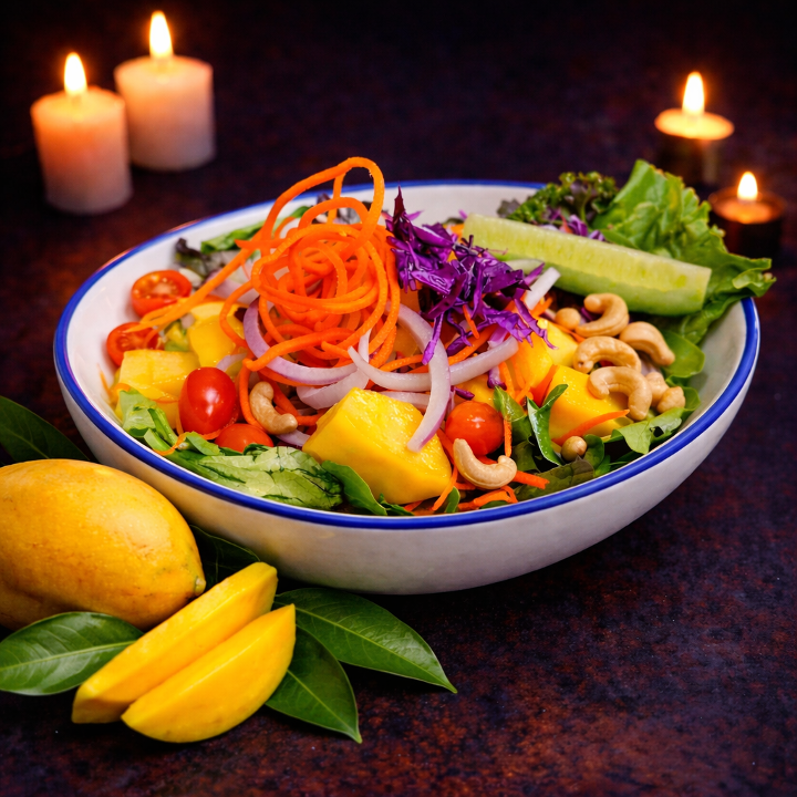 Passion Mango Salad.