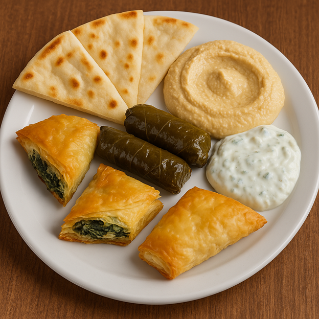 MYKONOS-COMBO PLATE.