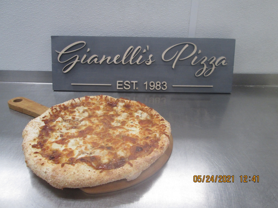 10" BBQ Chicken Pizza.