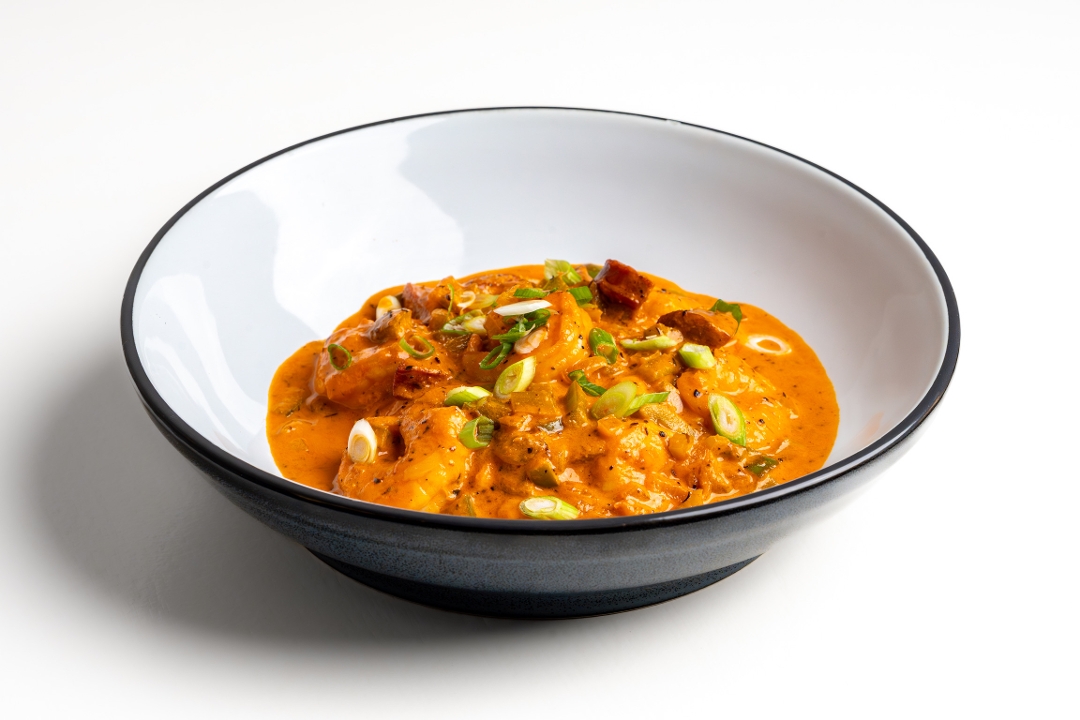 Shrimp & Polenta (GF).