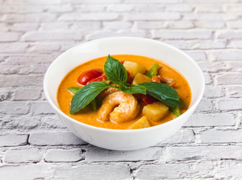 - Pineapple Prawn Curry.