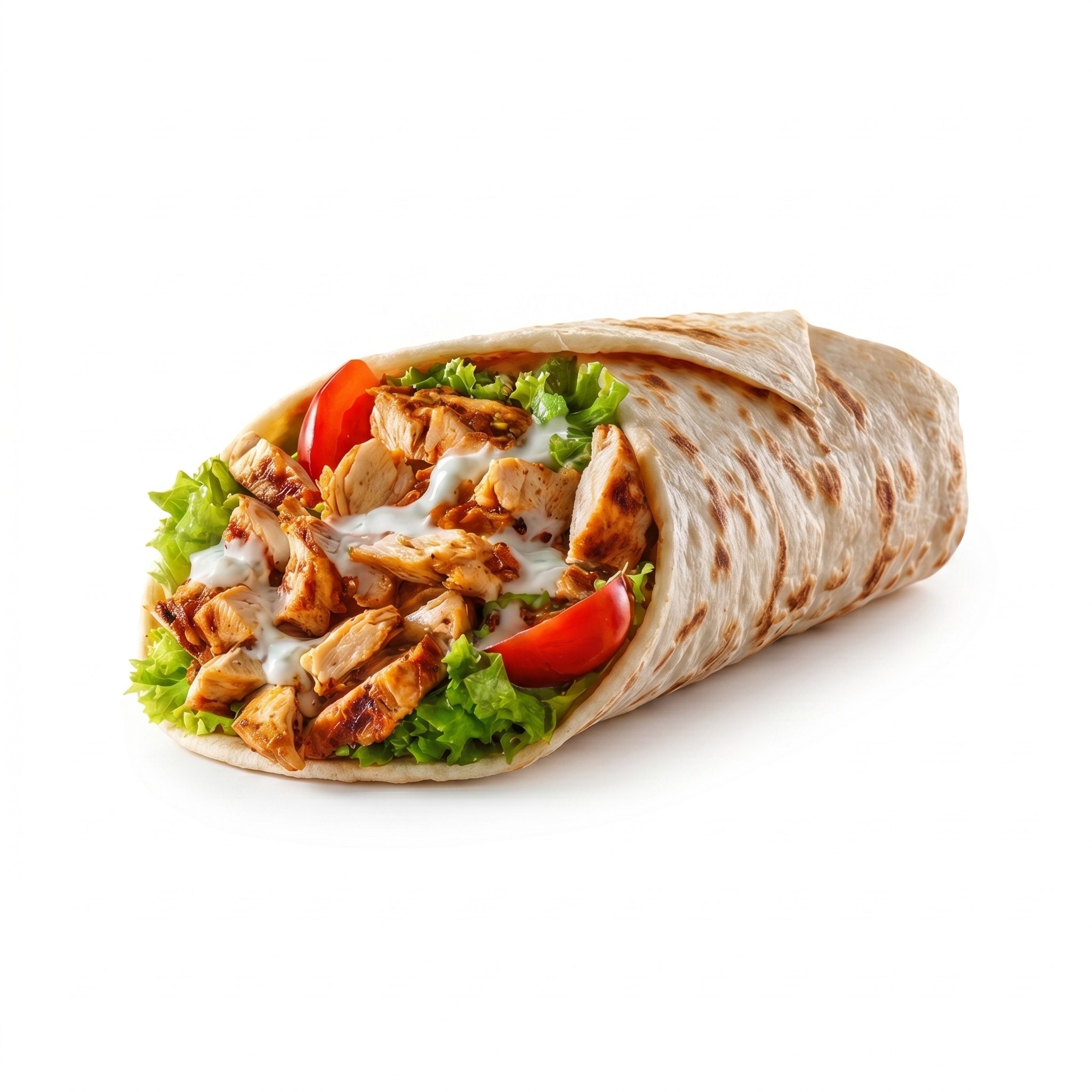 CHICKEN SHAWARMA.