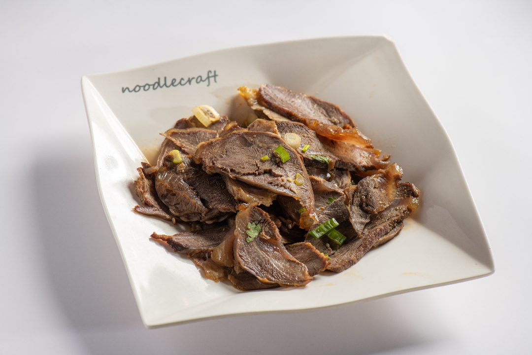 A-3 Sliced Beef in Sesame Chili Sauce (凉拌麻辣牛肉) - Cold Dish.