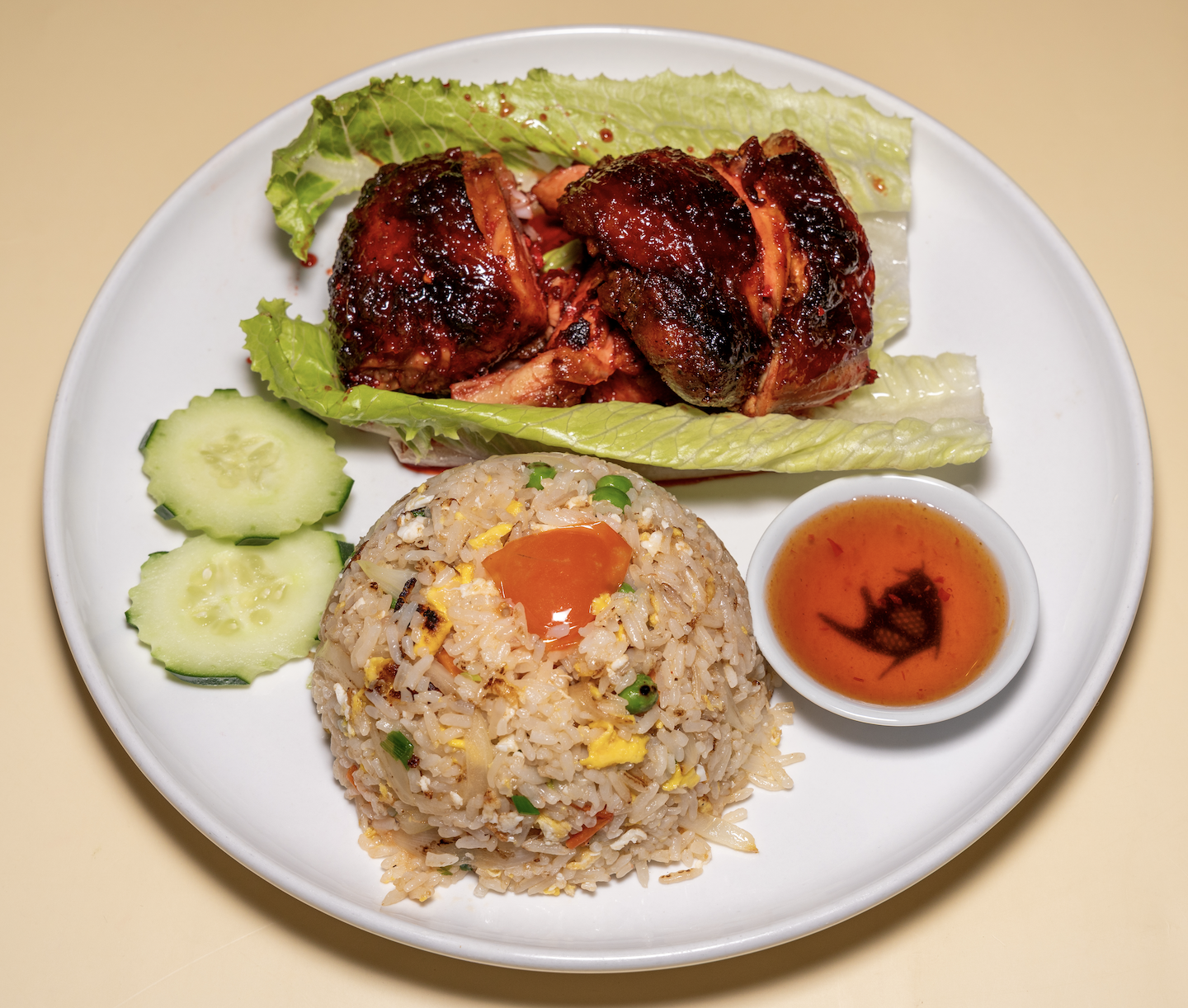 Thai BBQ Chicken Fried Rice.