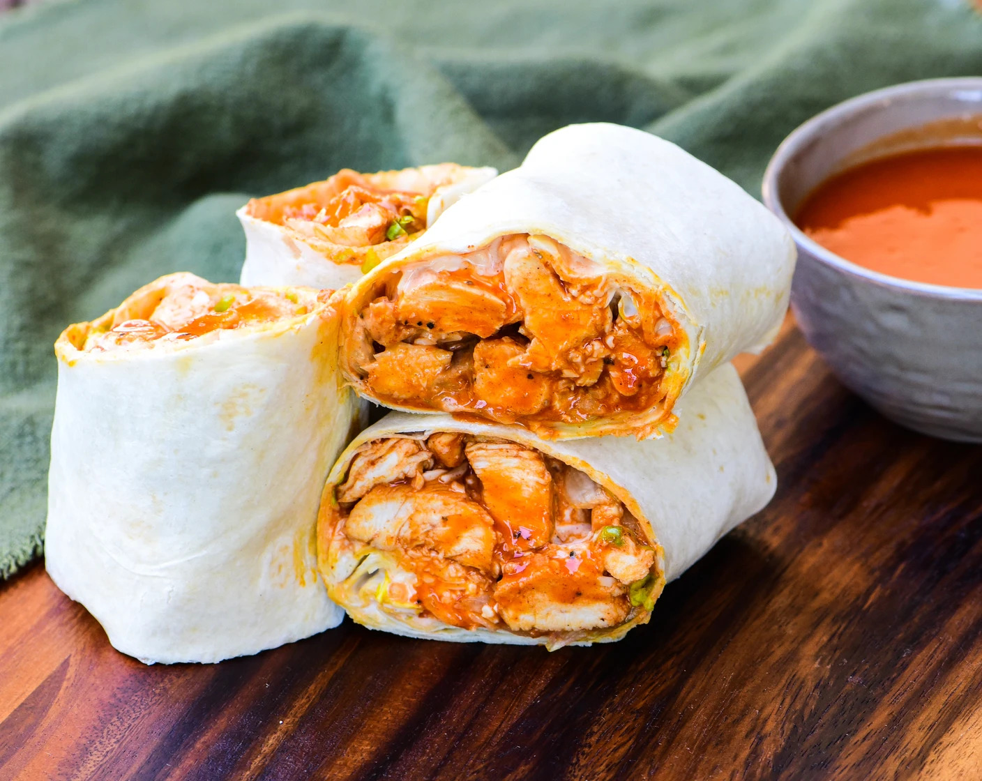 Buffalo Chicken Wrap.