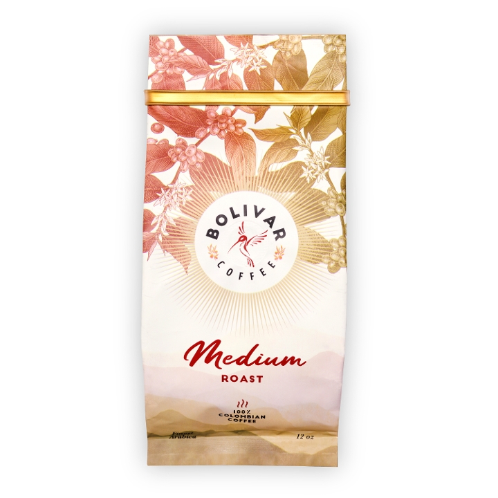 COFFEE BAG 120Z WHOLE BEAN.