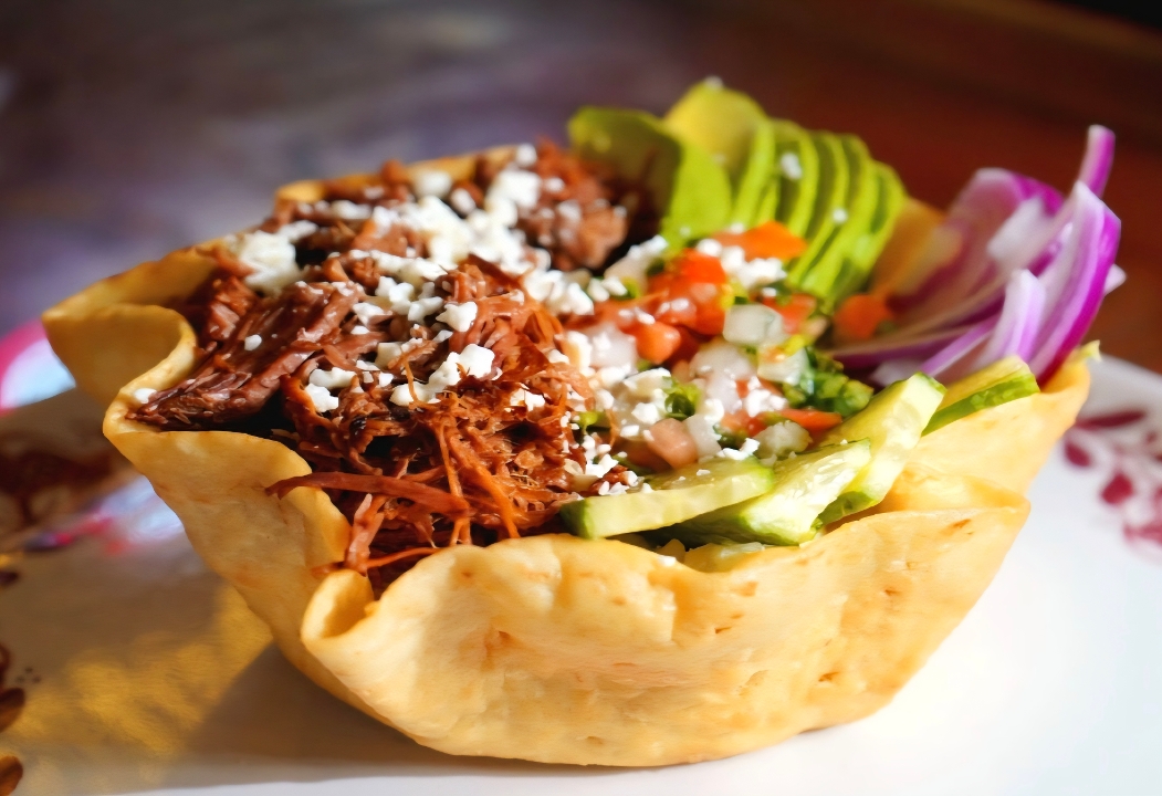 Birria Taco Salad.