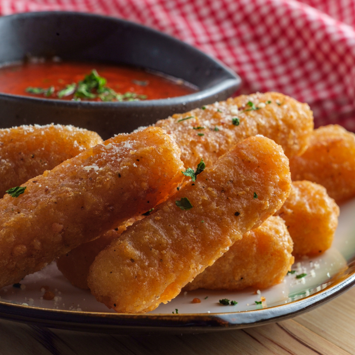 Mozzarella sticks.