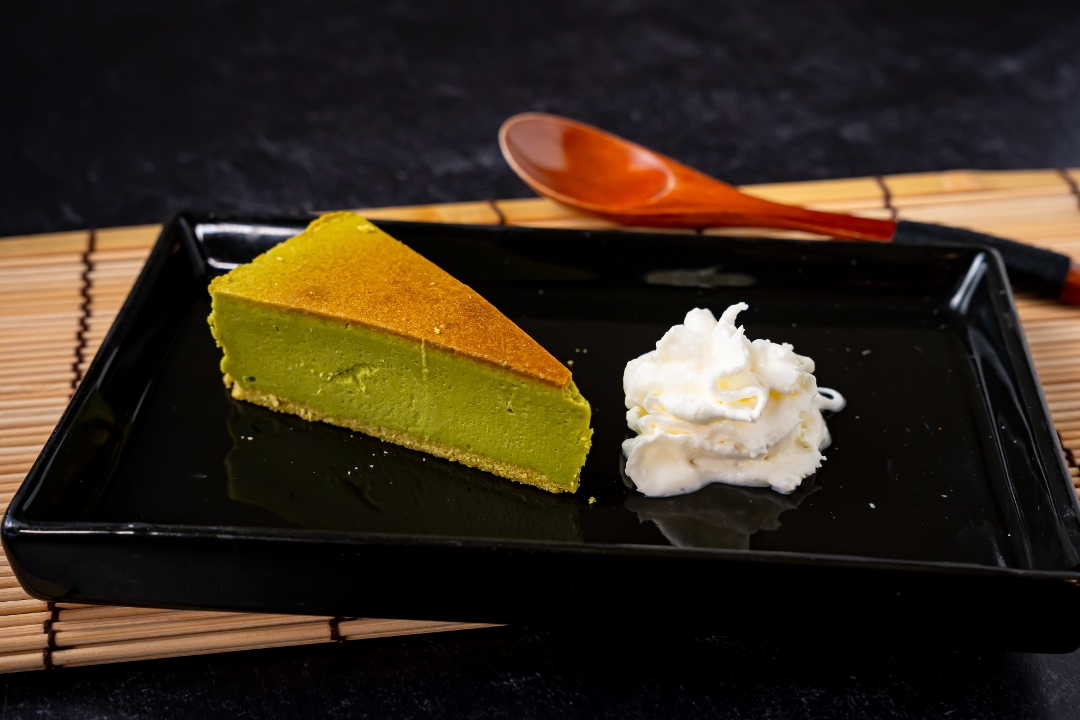 Mini Japanese cheesecake.
