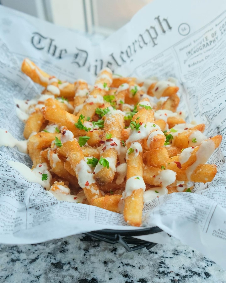 Garlic Mayo Fries.