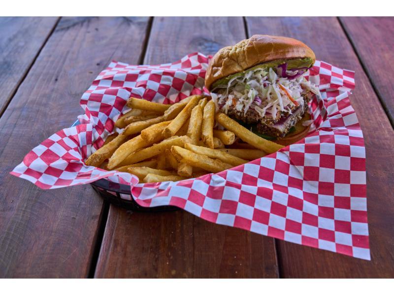 Ahi Tuna Sandwich.