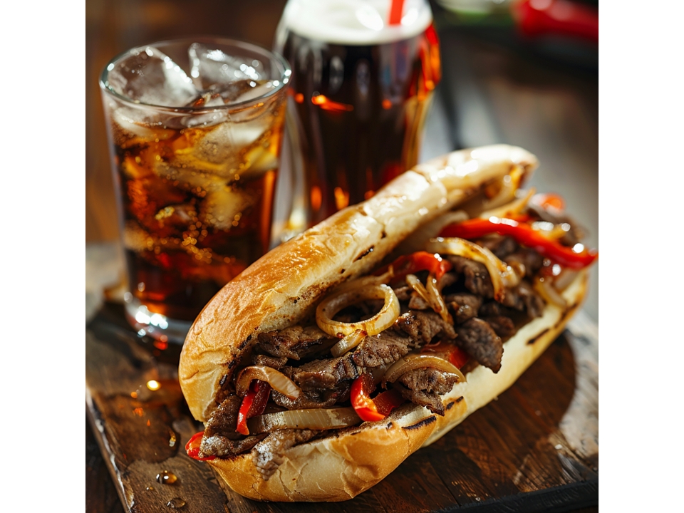 Italian Beef Sandwich.