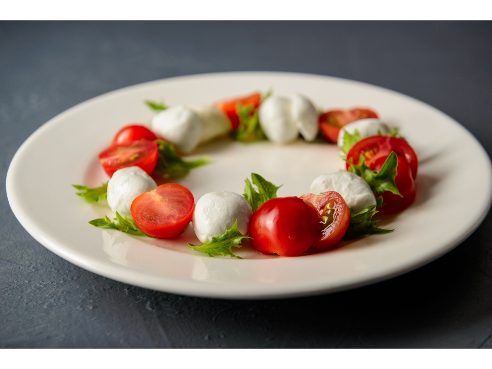 Fresh Mozzarella and Roasted Peppers.