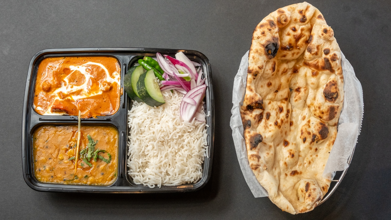 Butter Chicken Meal Box.
