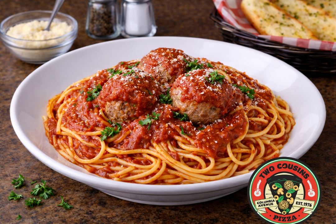 Spaghetti w Meatballs.