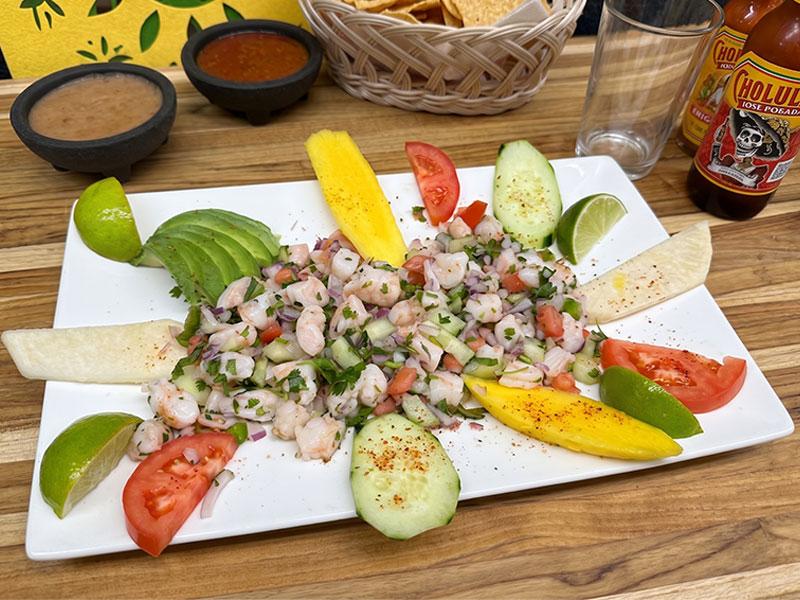 Ceviche.