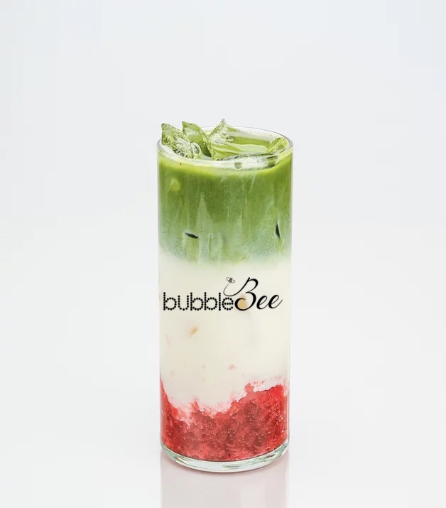 Strawberry Regal Matcha.