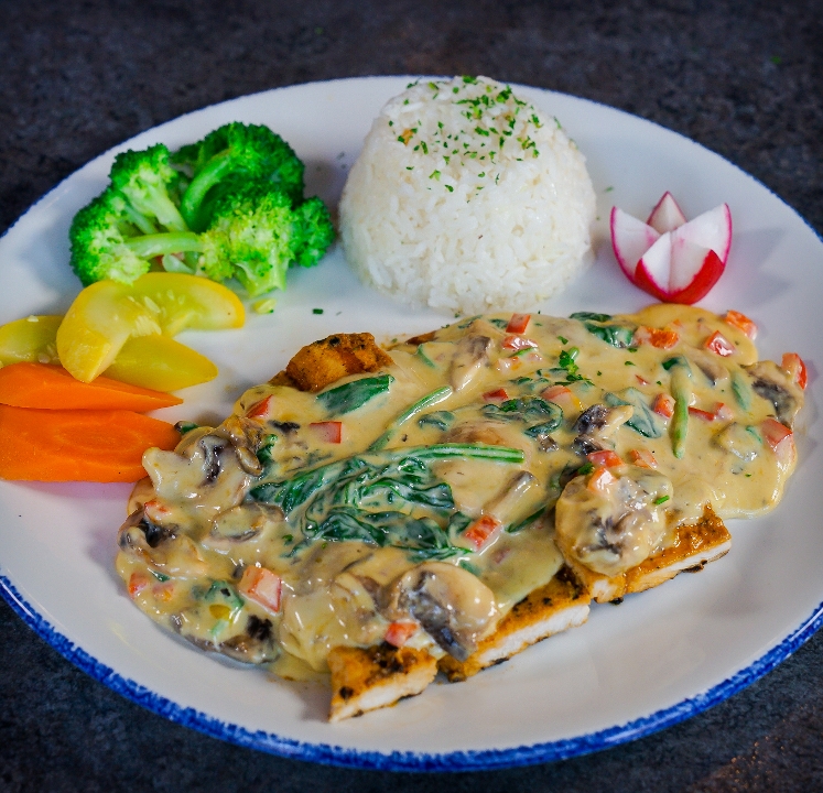 Pollo a La Guapa.
