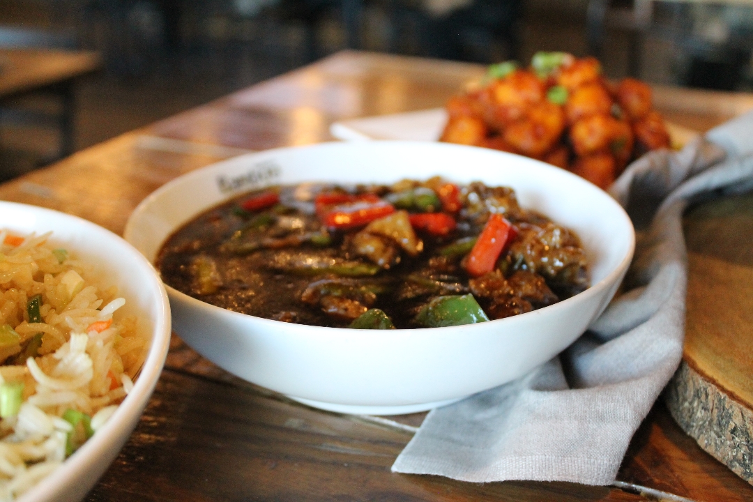 Garlic Pepper Chicken.