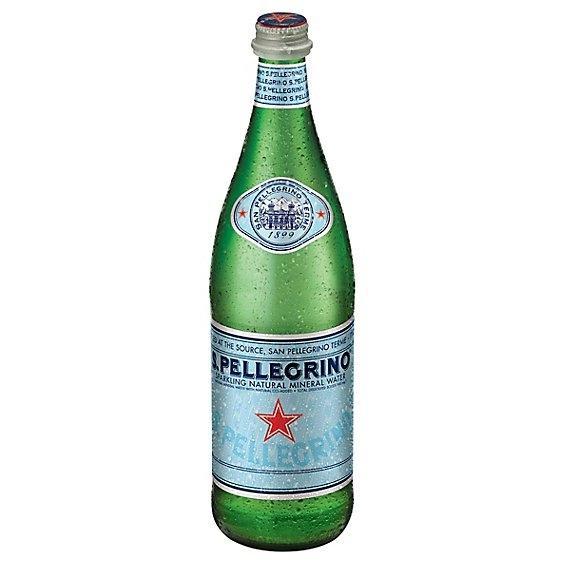San Pellegrino Sparkling Water.