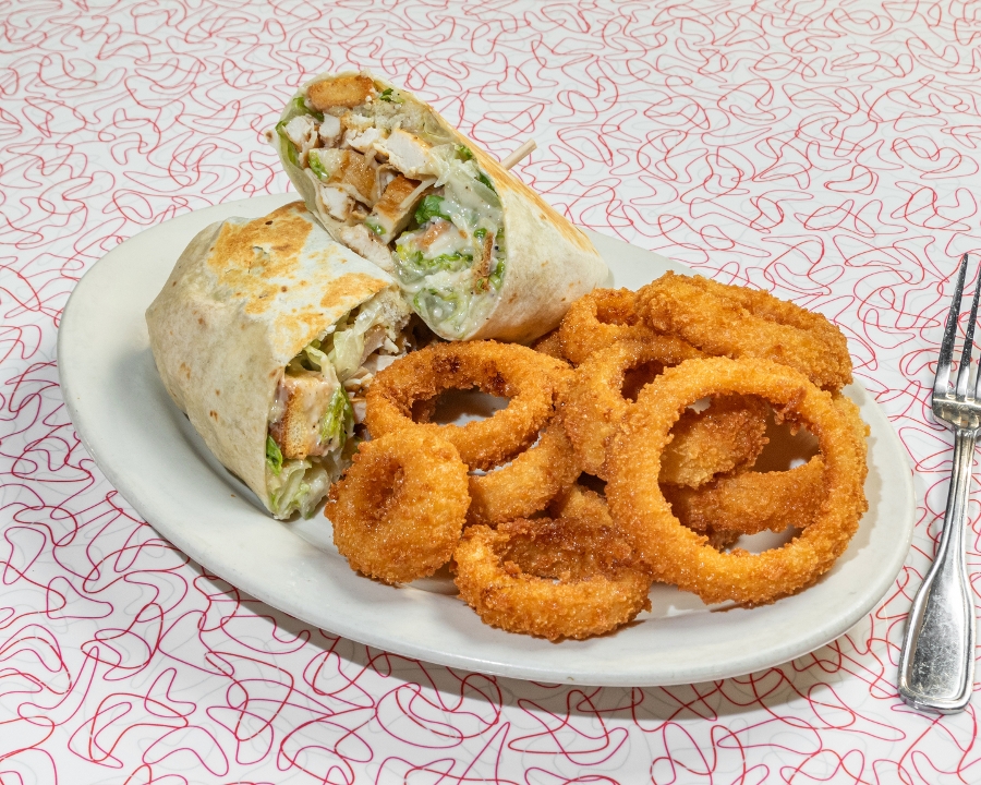 Chicken Caesar Wrap.