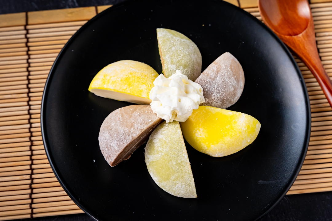 Mochi ice cream.