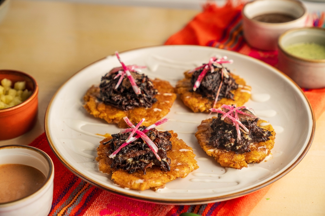 ITALIAN MOLE & TRUFFLE BRUSCHETTA.