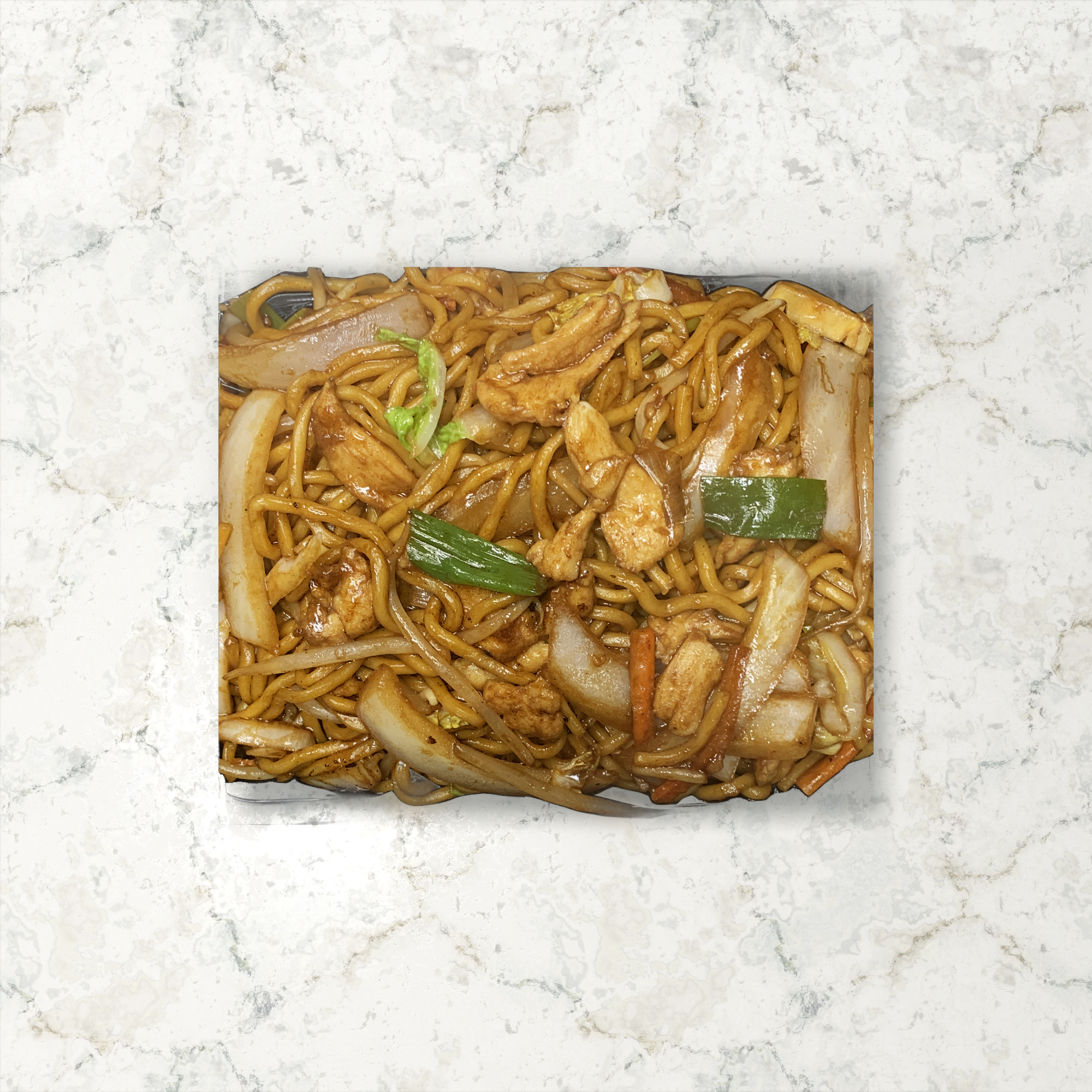 19 鸡捞面CHICKEN Lomein.