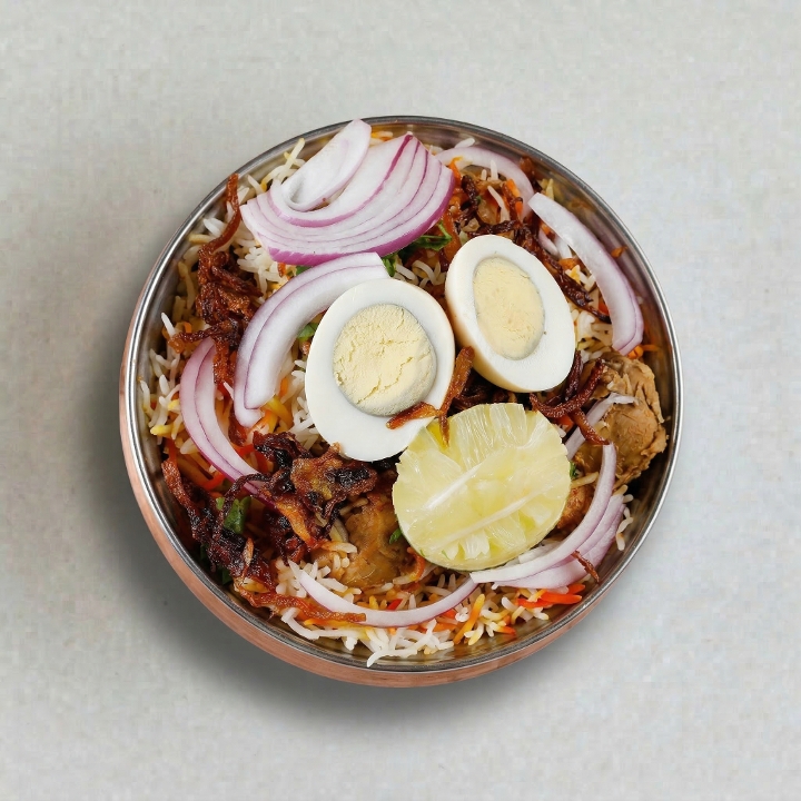 Chicken Fry Biryani - Regular.