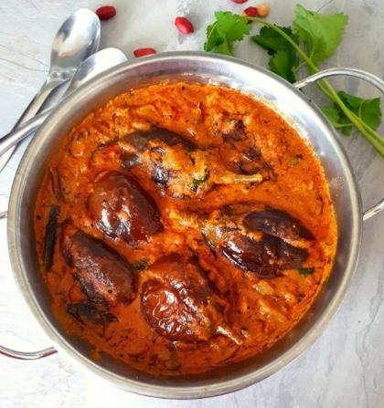 Guthivankaya curry.