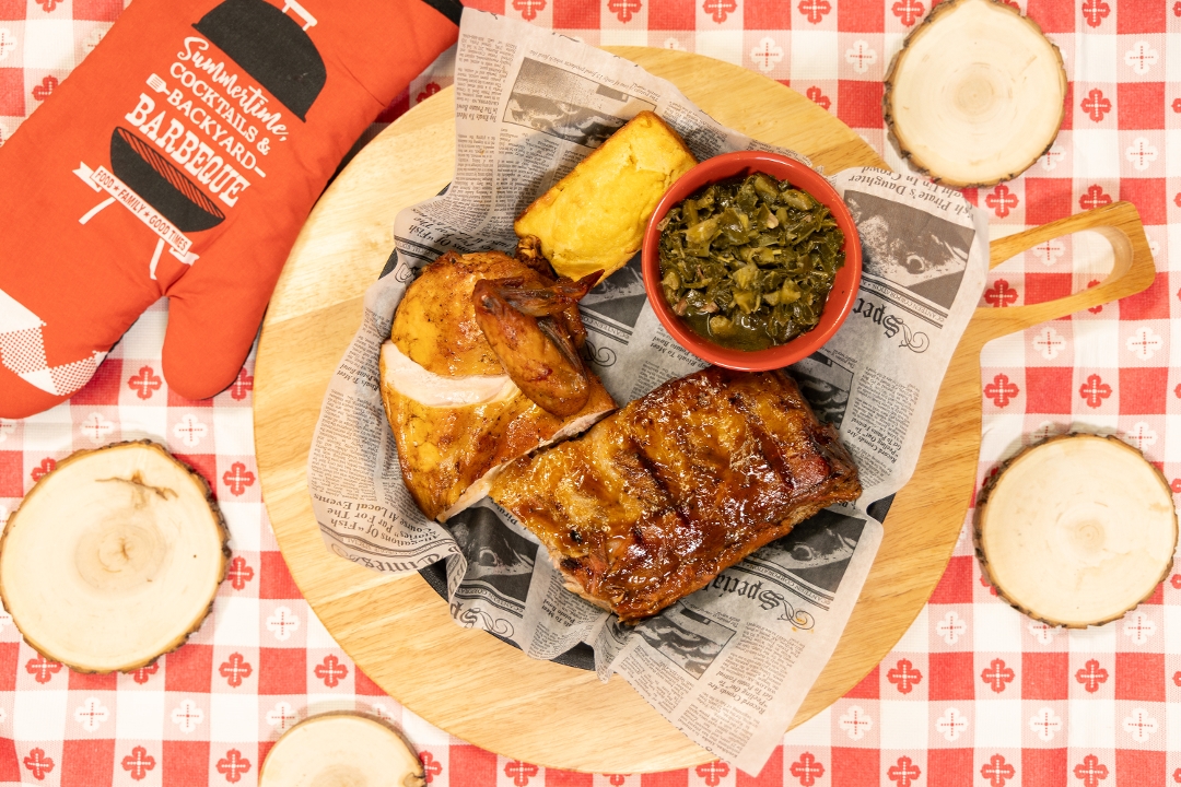 Baby Back & Chicken.