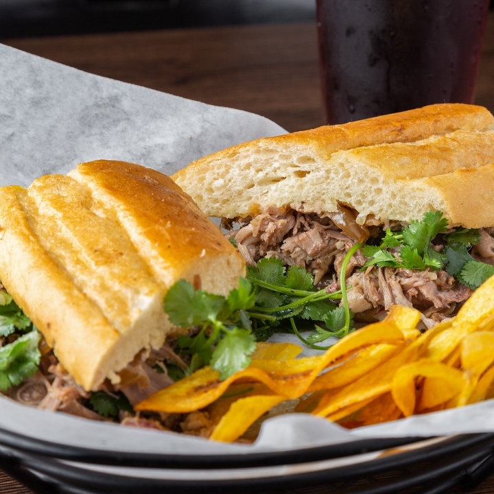 Hot Cuban Sandwich.