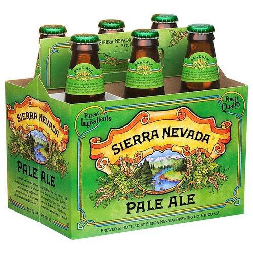 Sierra Nevada Pale Ale - Beer - 6x 12oz Bottles.