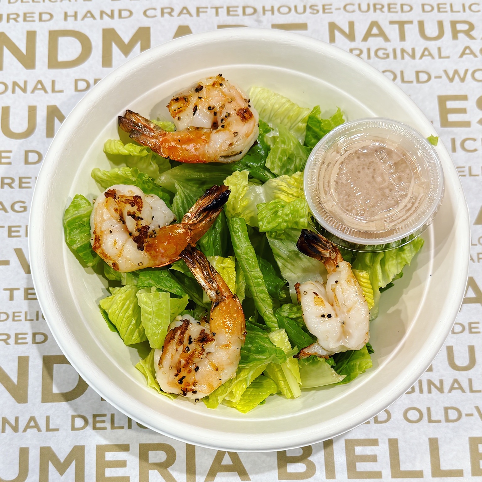 Grilled Shrimp Salad.