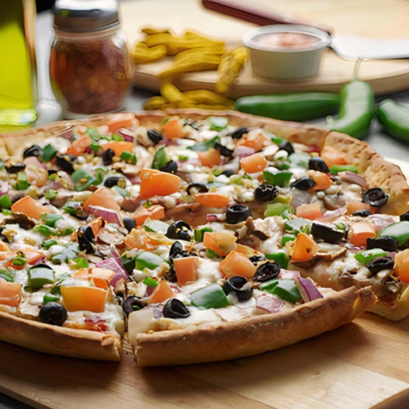 Detroit Bombay Garlic Paneer Pizzatwist.