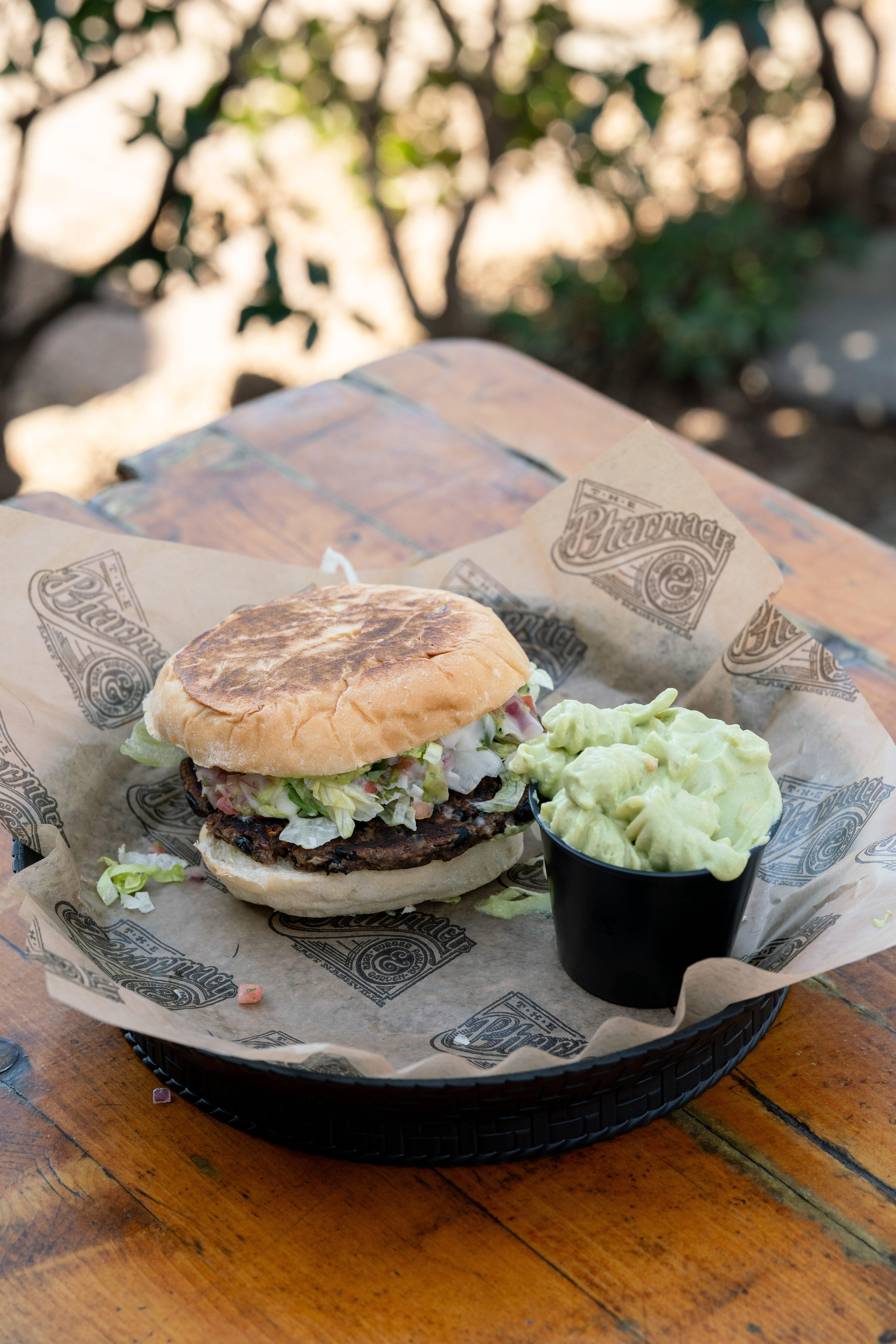 Black Bean Burger.