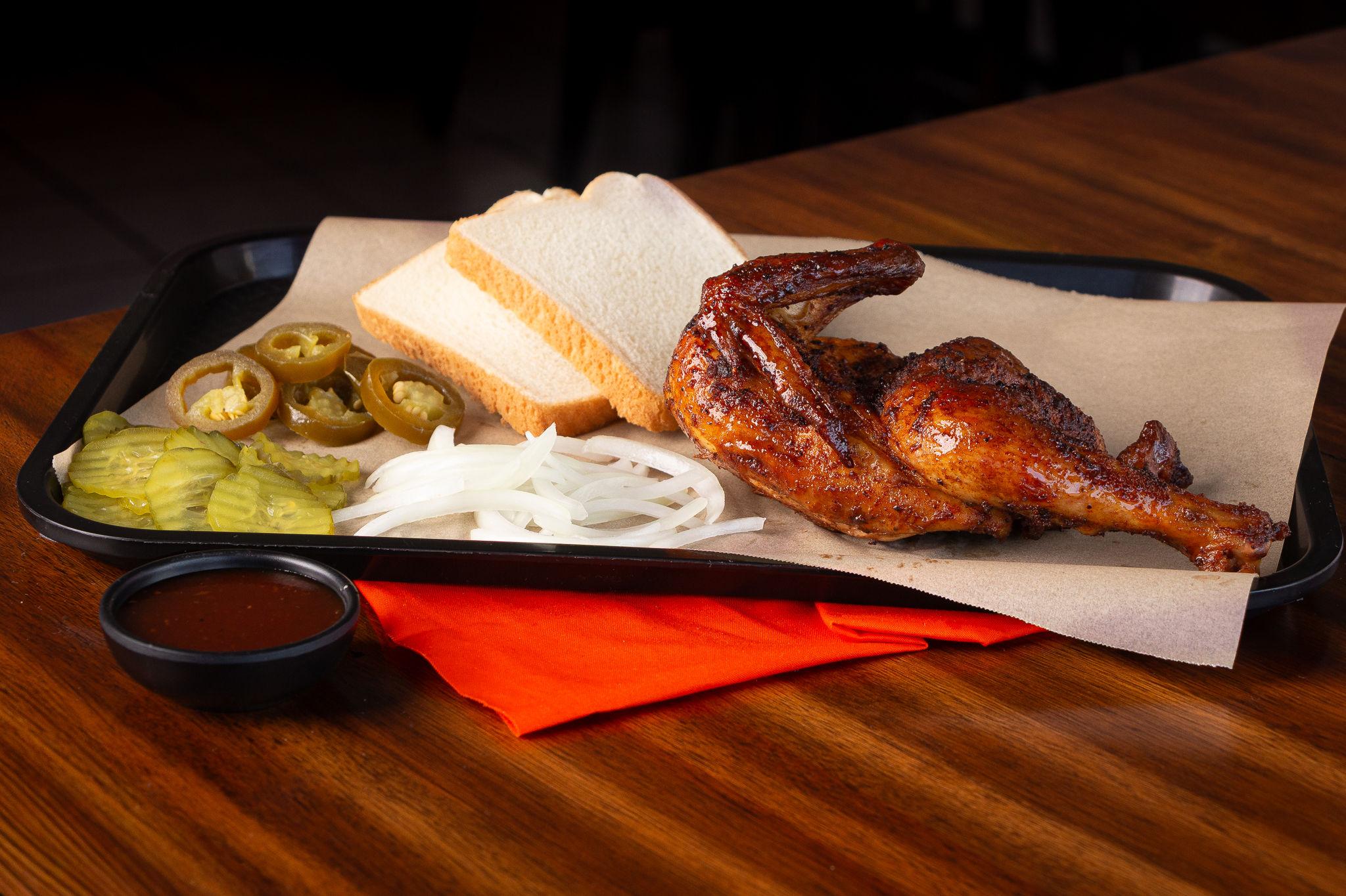 1/2 Smoked Chicken.