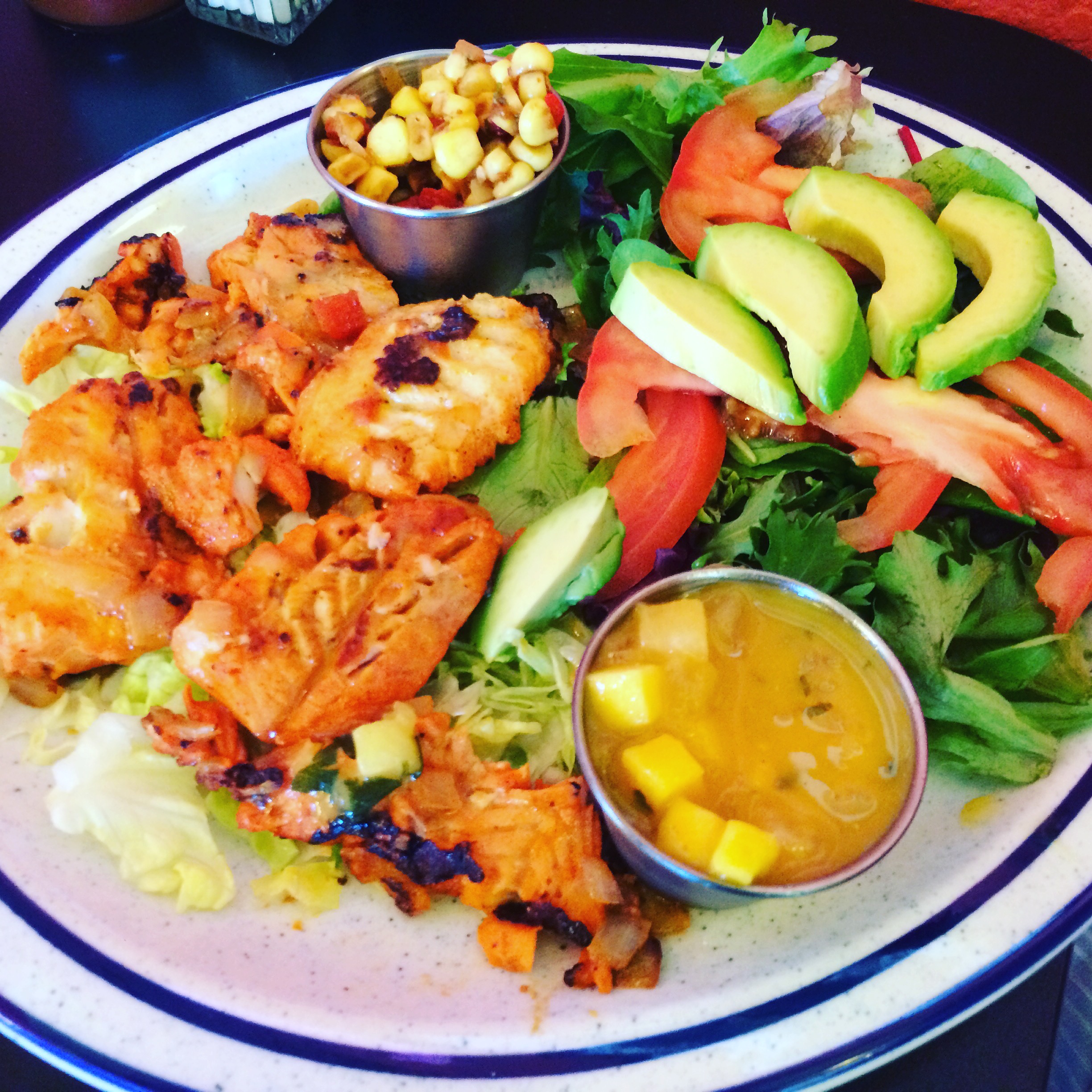 Southwestern Fish Salad.