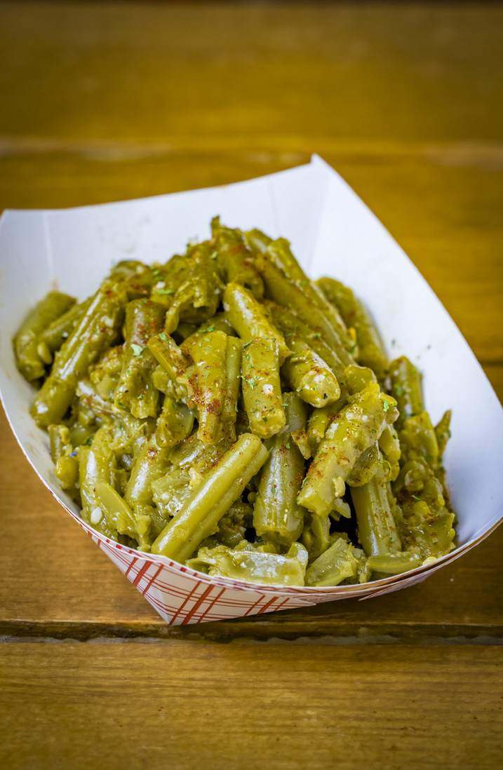 Garlic Green Beans.