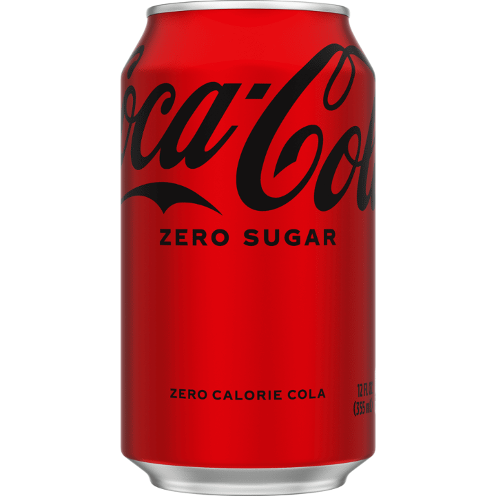 Coca-Cola Zero Sugar Can.