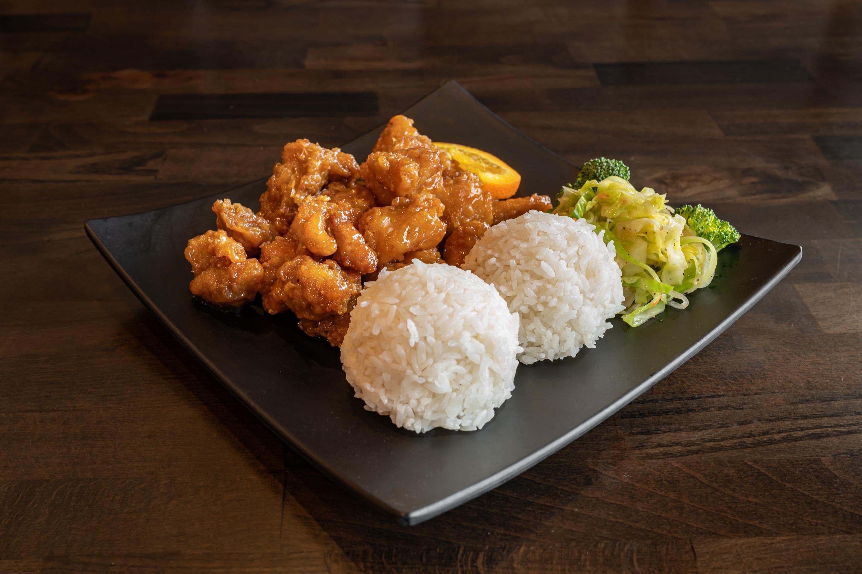 Orange Chicken.