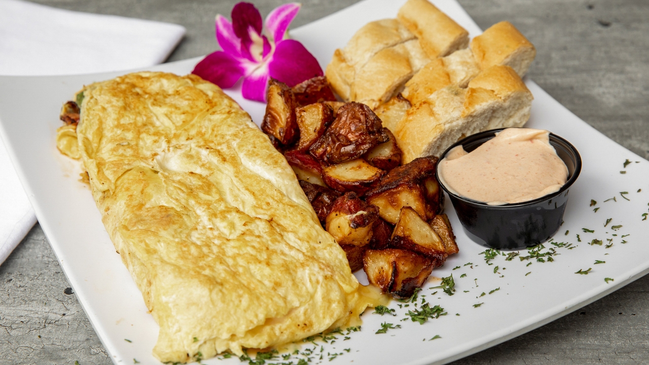 #51 Papillon's Specialty Omelet.