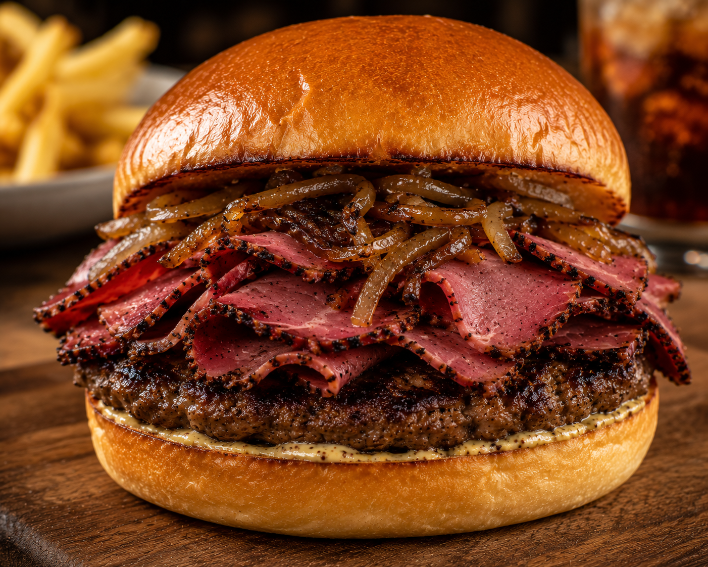 Pastrami Burger.