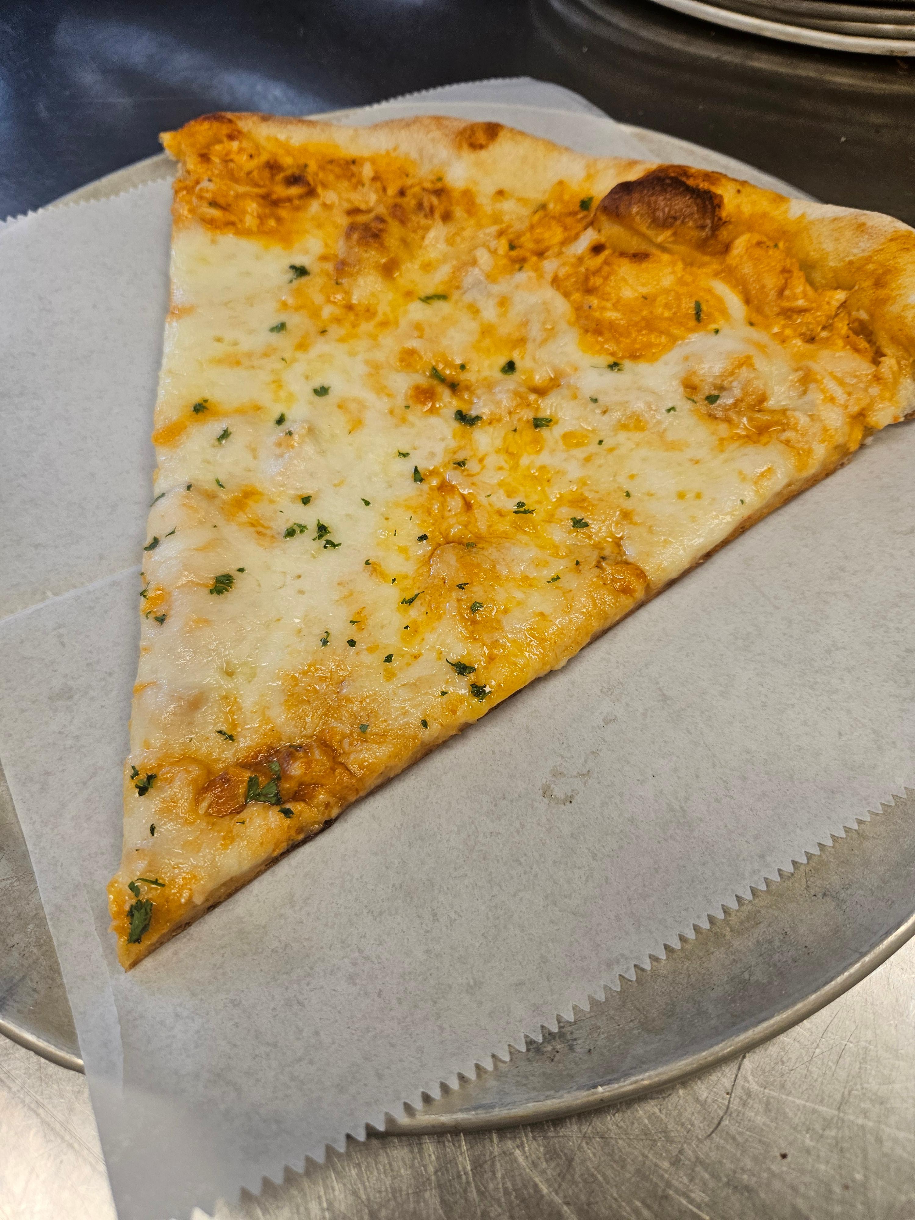 Slice Buffalo Chicken.