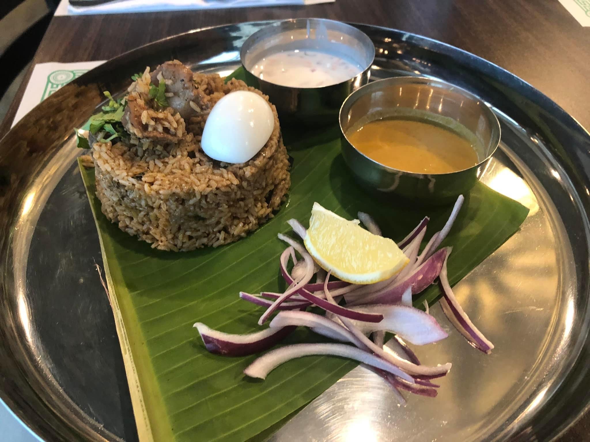 Thalappakatti Goat biryani.