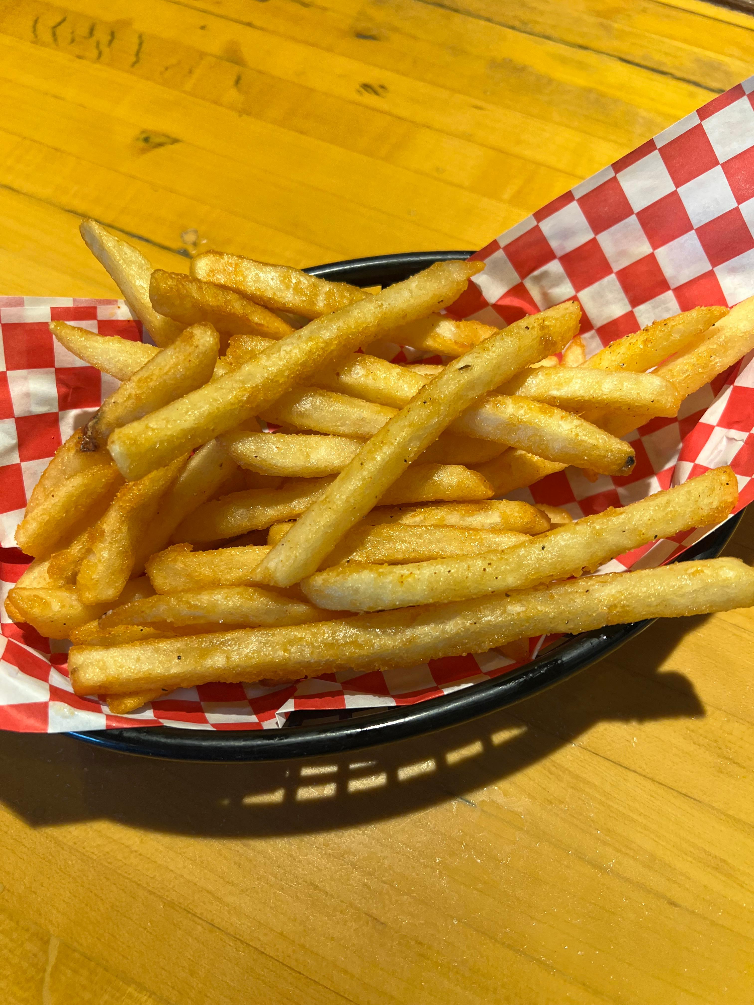 BASKET OF FRIES.