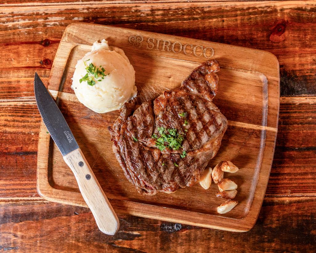 Ribeye Steak.