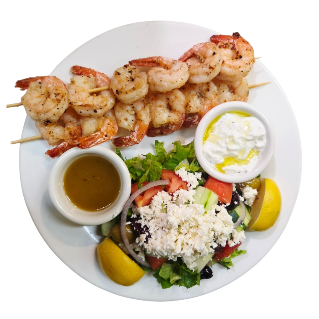 Shrimp Kebob (2 Skewers).