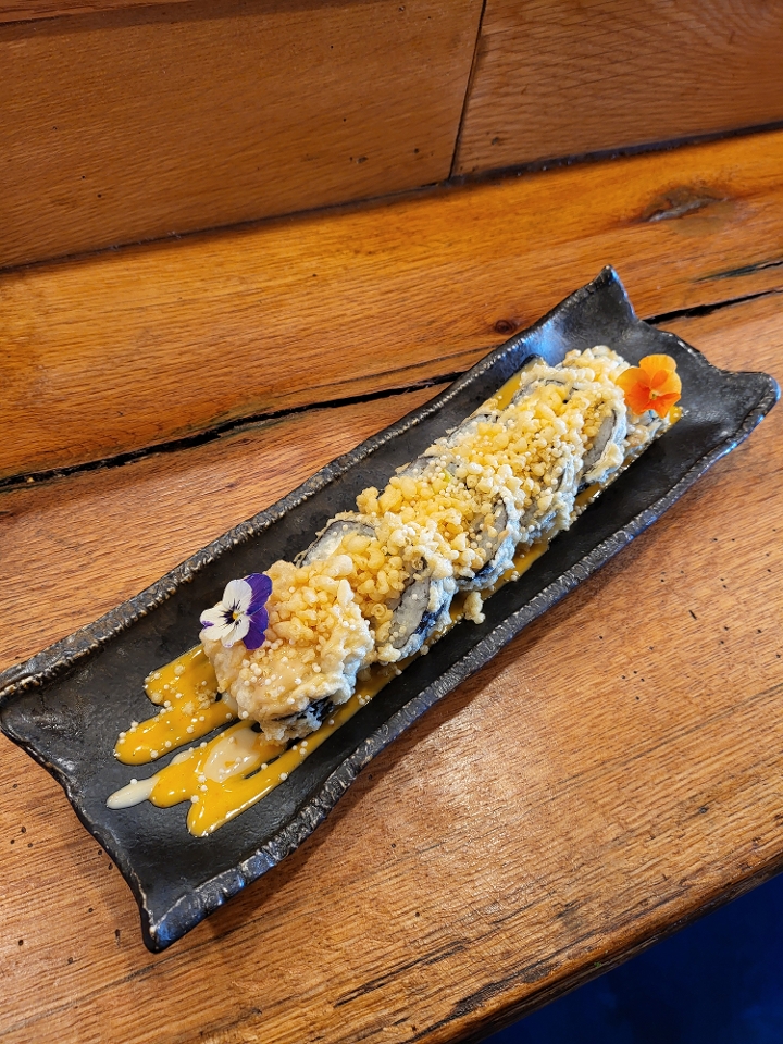Fried KANI Roll.